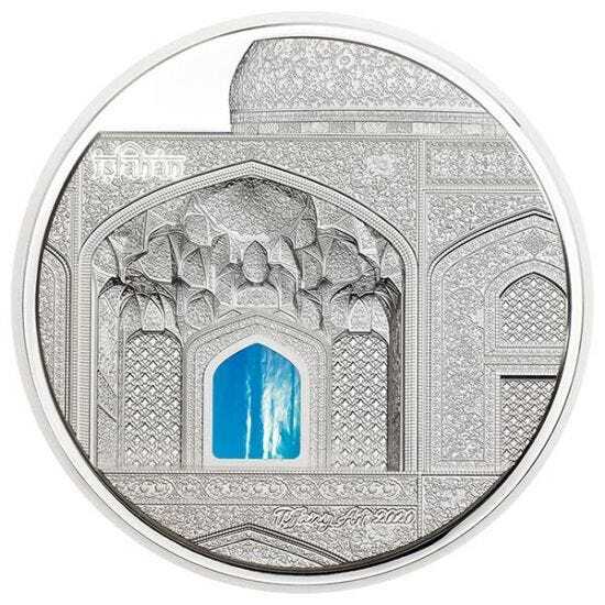 2020 $20 Tiffany Isfahan 3oz Silver Proof Coins