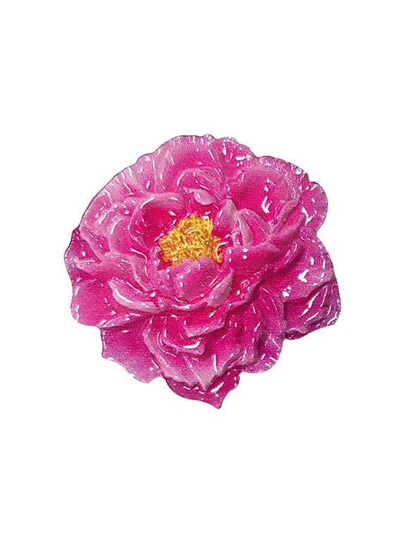 2021 $2 Enchanting Peony Flower 1oz Silver Proof