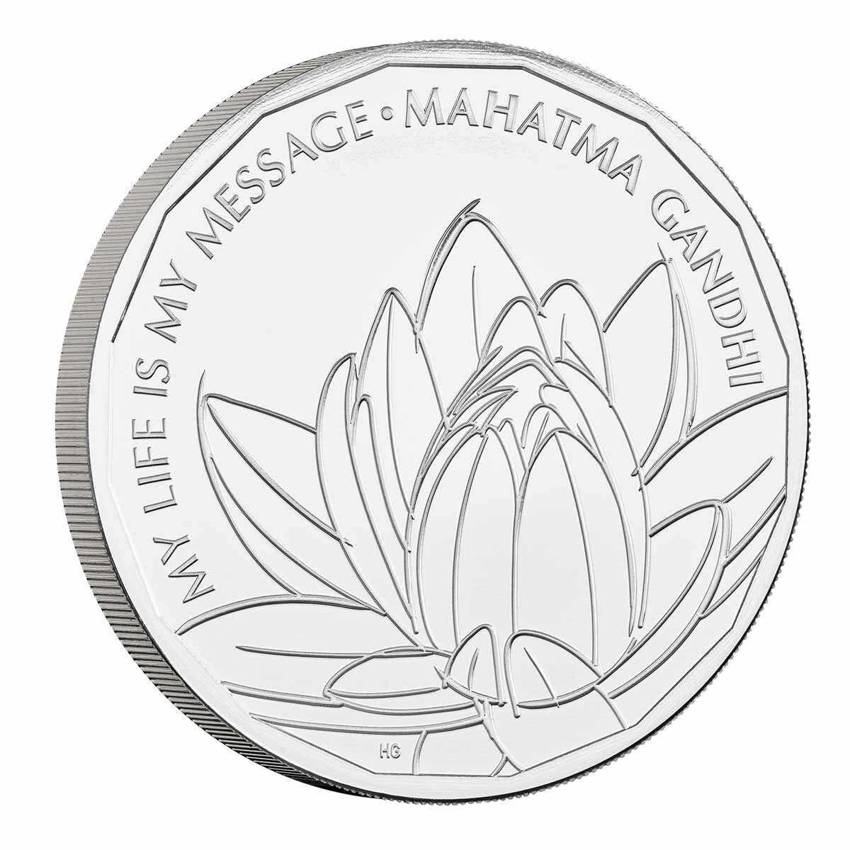2021 £5 Gandhi Advocate of Peace BUNC