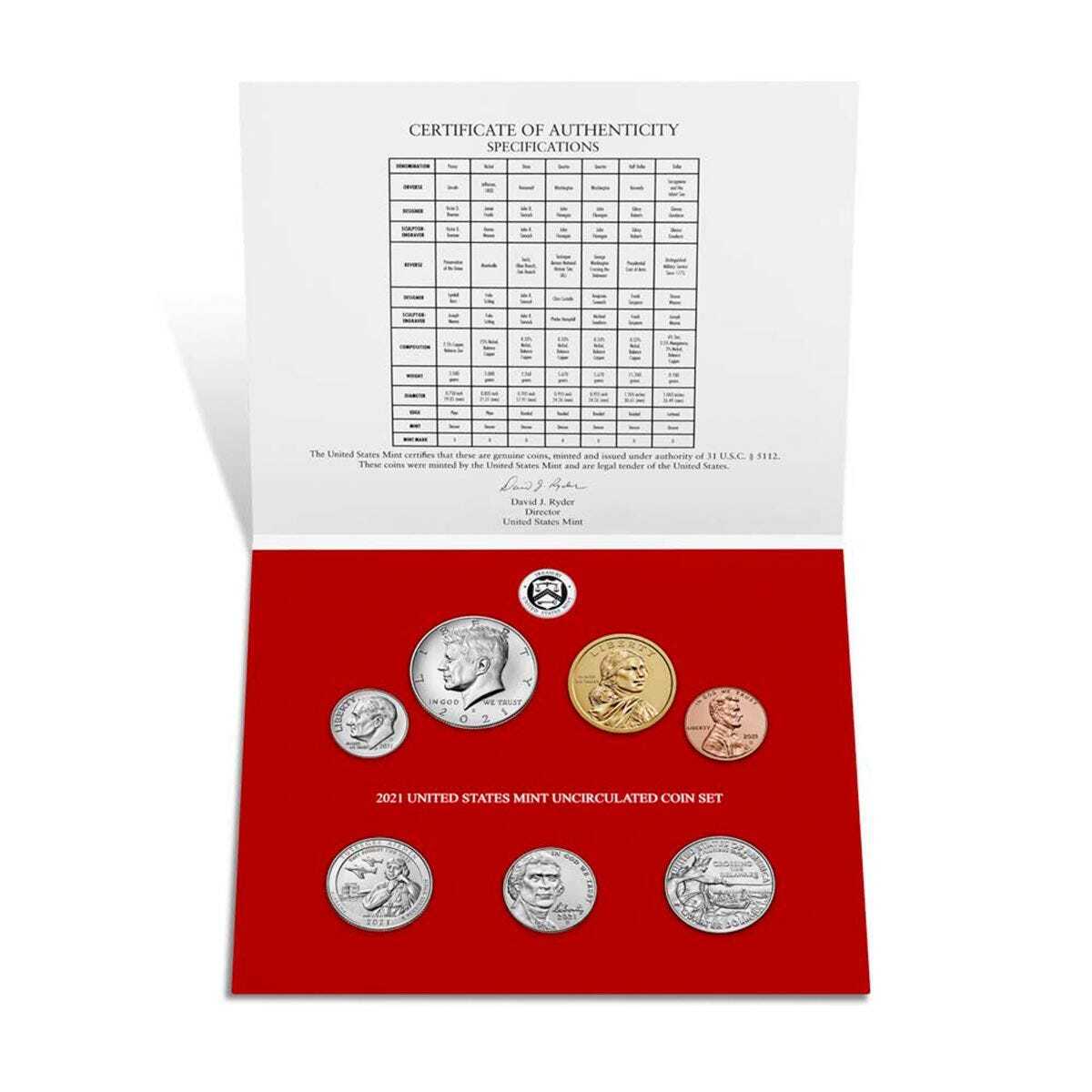 2021 United States Mint Set Denver Mint