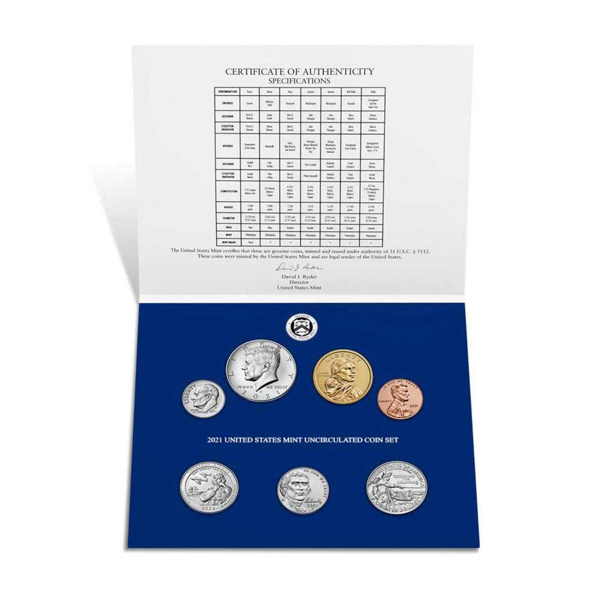 2021 United States Mint Set Philadelphia Mint