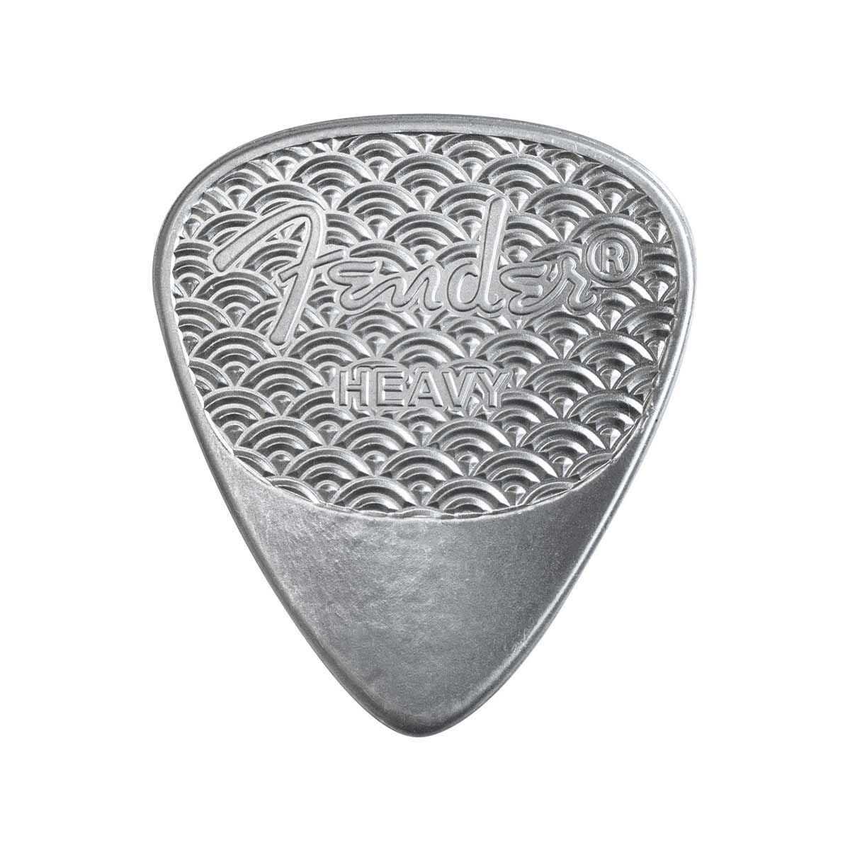 Fender® 351heavy Playable Sterling Silver Guitar Pick