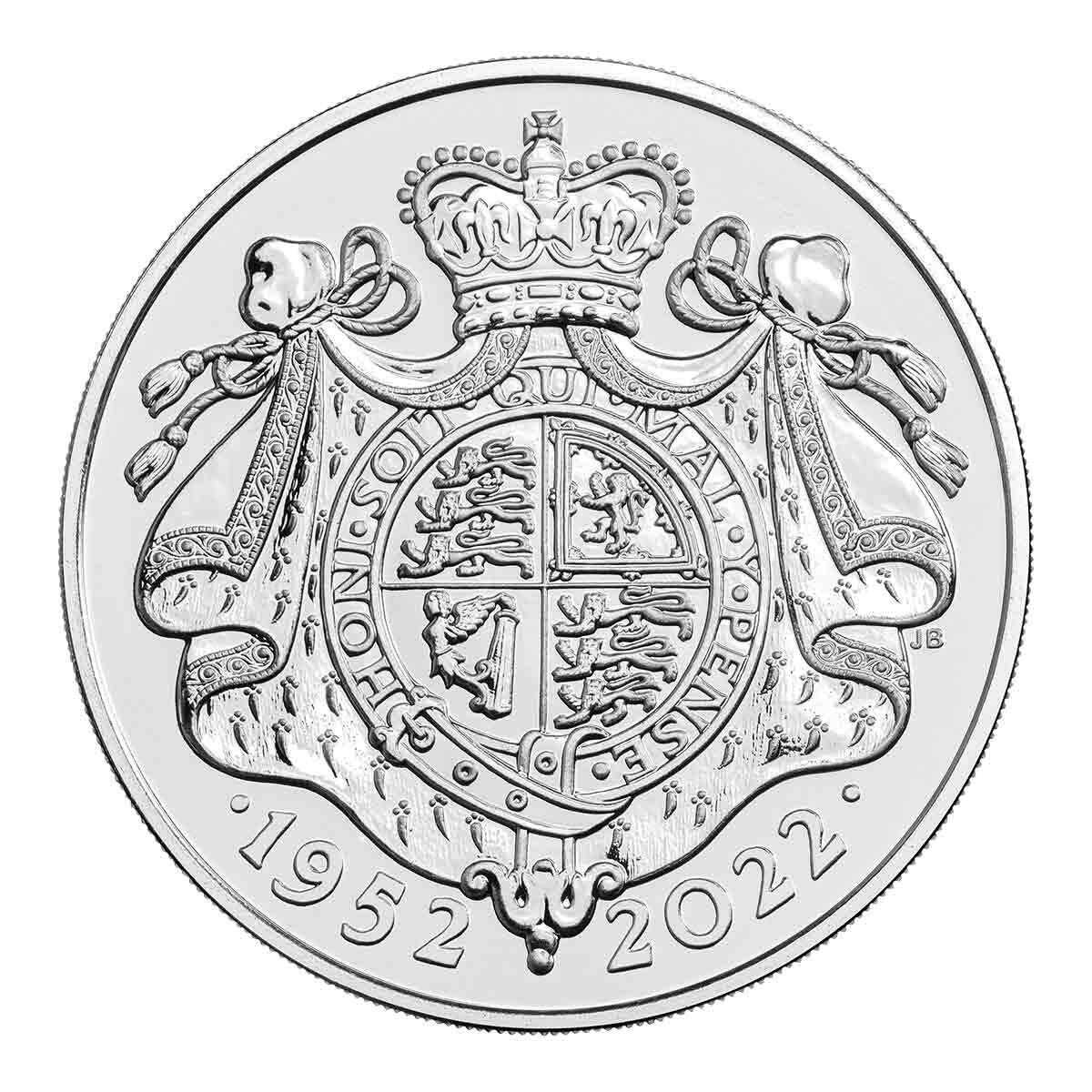 2022 £5 Queen Elizabeth II's Platinum Jubilee BUNC Coin
