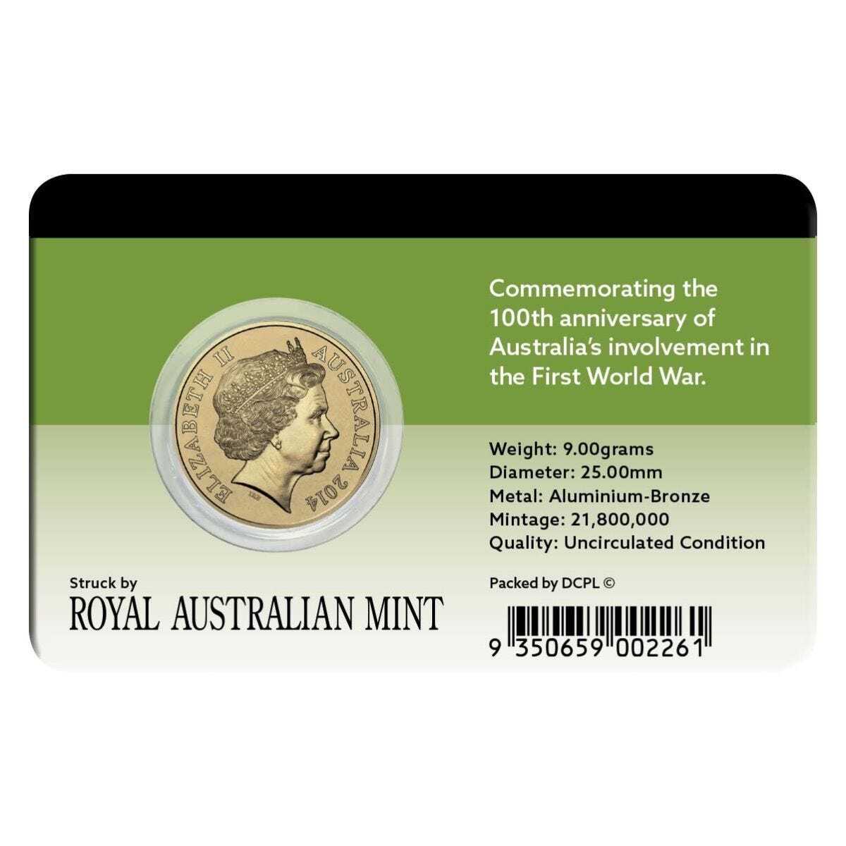 2014 $1 The Spirit Lives Coin Pack