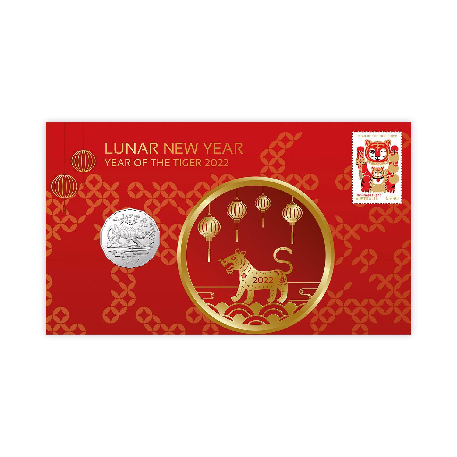 2022 50c Year of the Tiger PNC