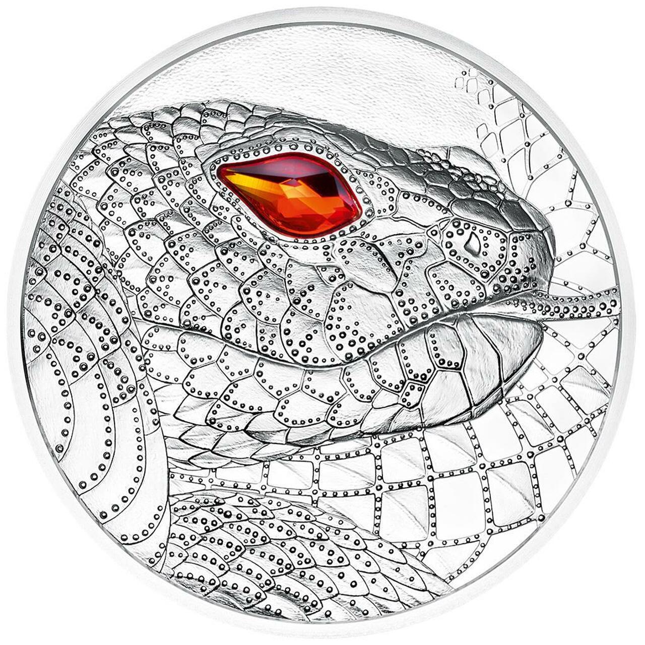 2021 20 Euro Australia - The Serpent Creator Silver Proof Coin
