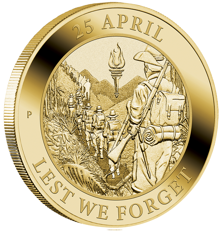 2022 $1 ANZAC Day UNC Coin