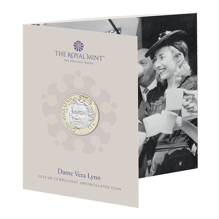 2022 £2 Life and Legacy of Dame Vera Lynn UNC Coin