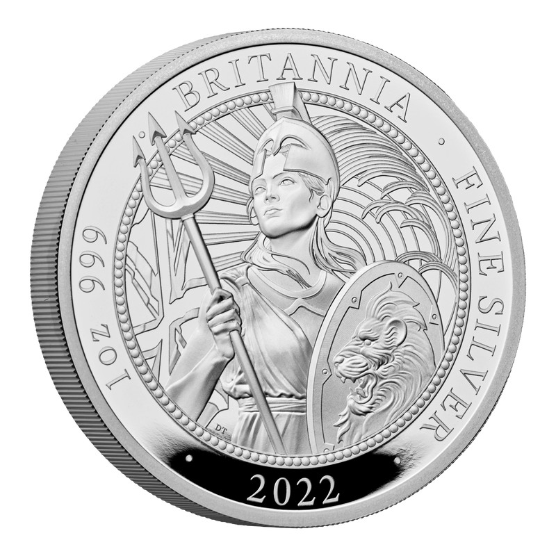 2022 £2 The Britannia 1oz Silver Proof Coin