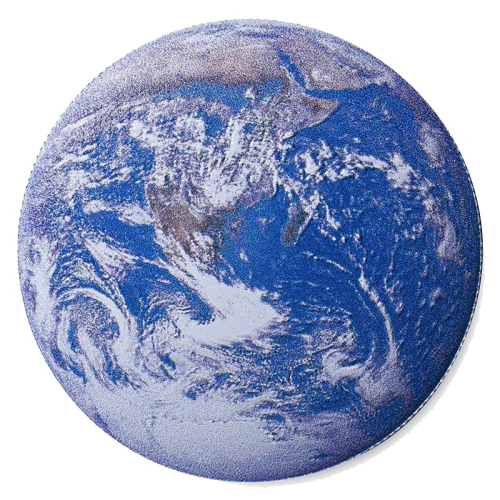 2022 $1 Earth Blue Marble Domed 1oz Silver Proof Coin