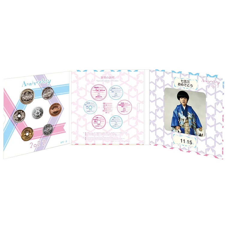 2022 Japan Anniversary 6 Coin UNC Set