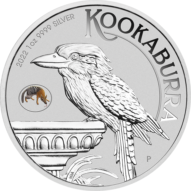 2022 $1 Kookaburra ANDA Perth Money Expo Coloured Numbat Privy