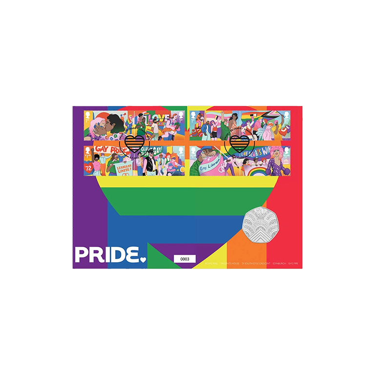 2022 50p Pride PNC