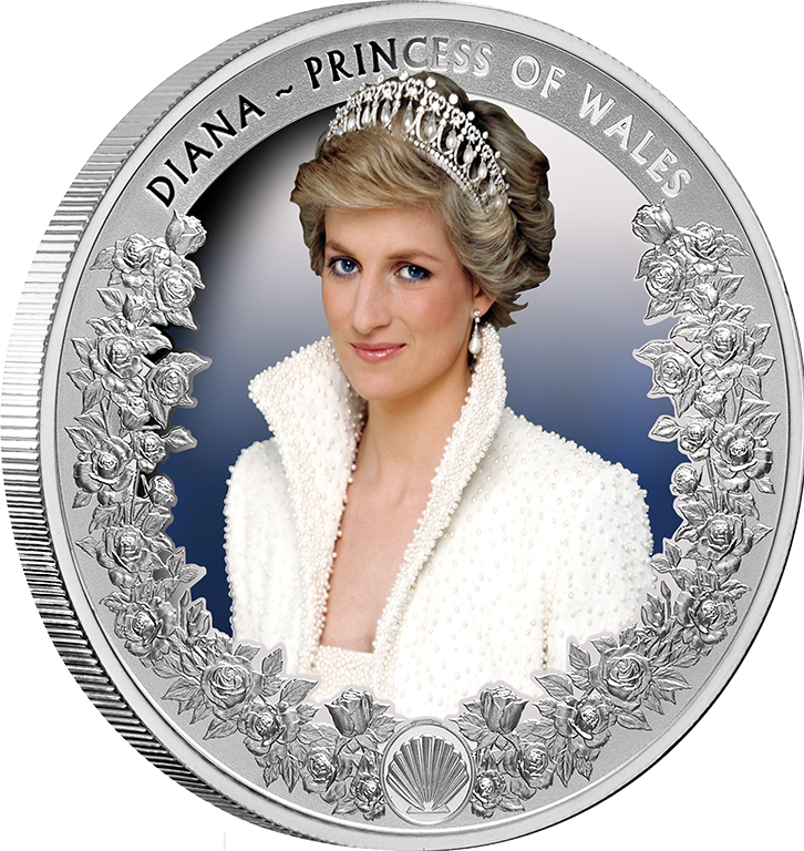 2022 $5 Remembering Diana, Princess of Wales 1oz Silver Proof Coin