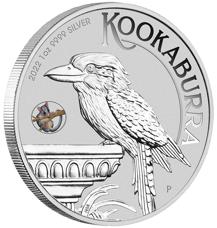 2022 $1 Kookaburra ANDA Melbourne Money Expo Coloured Possum Privy