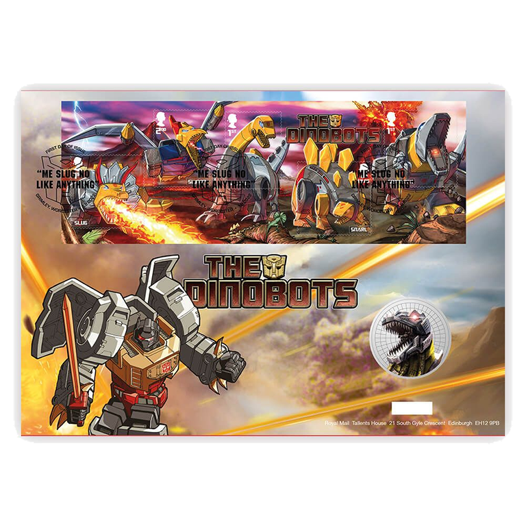 2022 Transformers Dinobots Medallion Cover