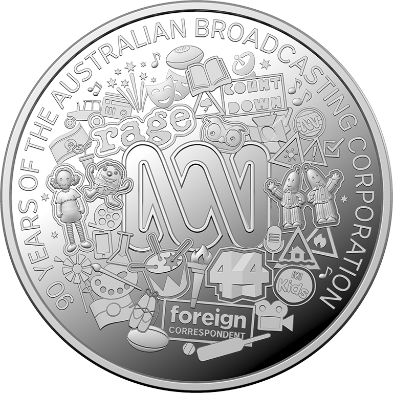 2022 $1 90th Anniversary of the ABC 1/2oz Silver Proof