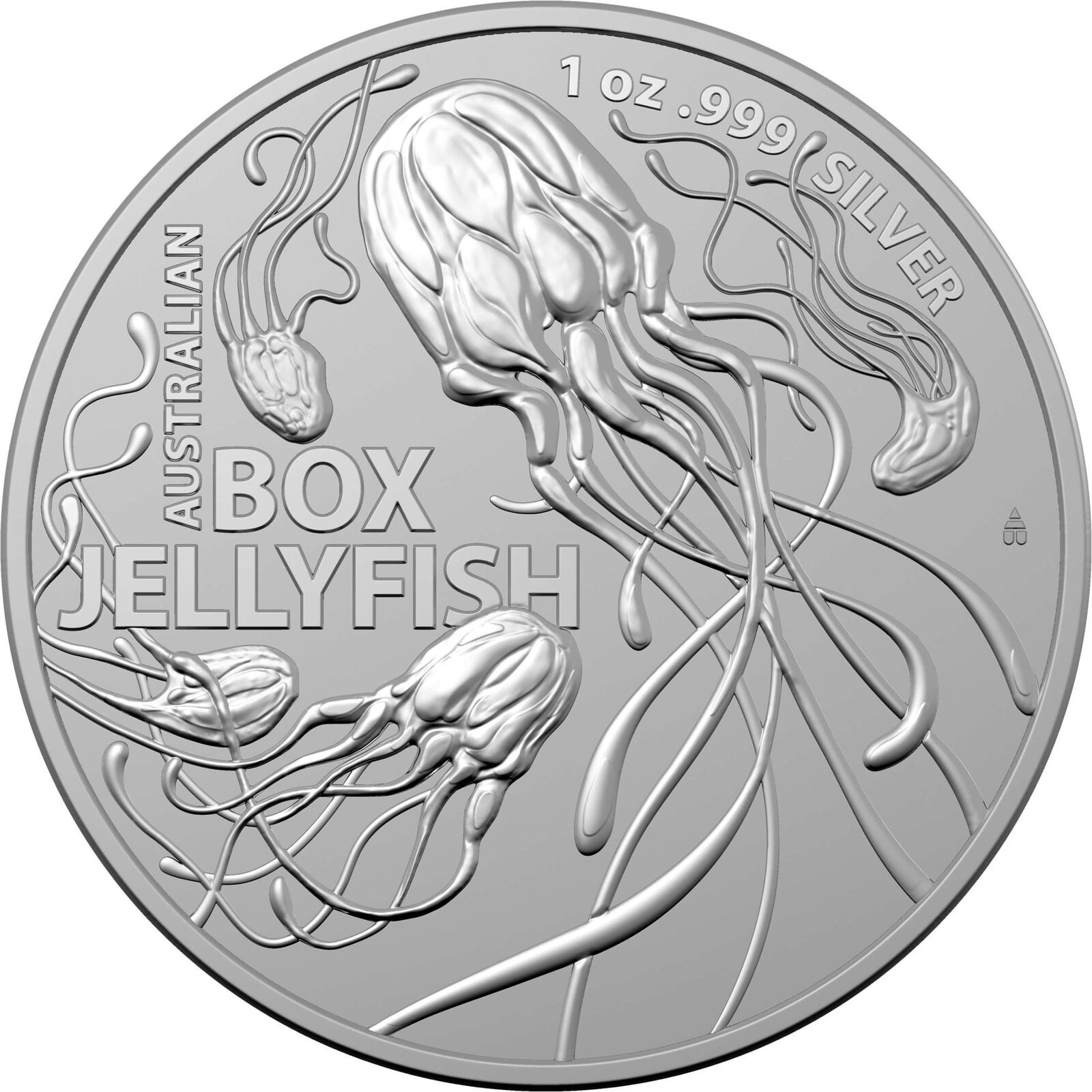 2023 $1 Australia's Most Dangerous - Box Jelly Fish 1oz Bullion Coin