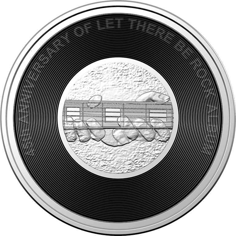 2022 20c AC/DC Let There Be Rock UNC Coin