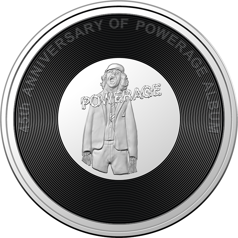 2023 20c AC/DC Powerage UNC Coin