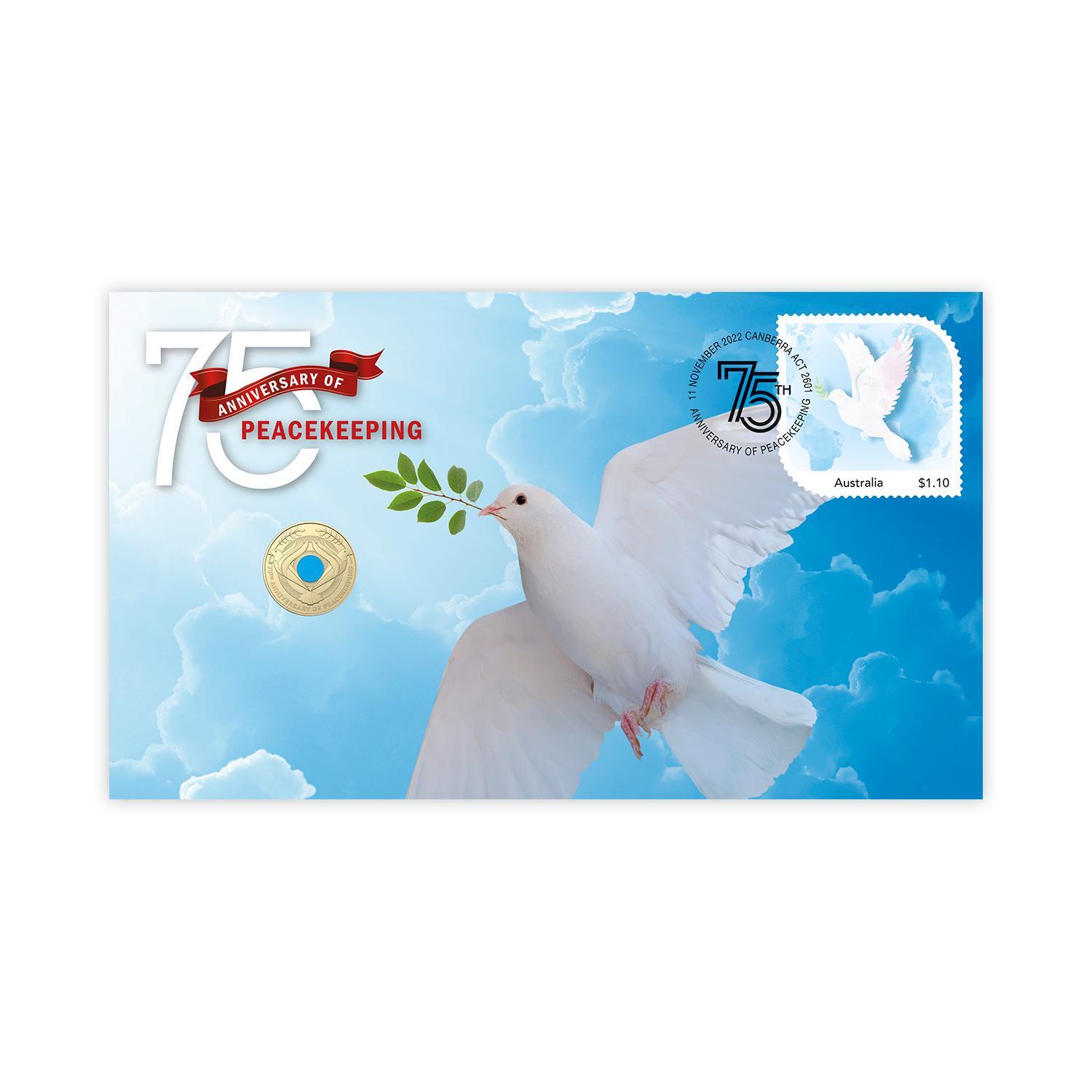 2022 $2 Remembrance Day Peacekeeping 75th Anniversary PNC