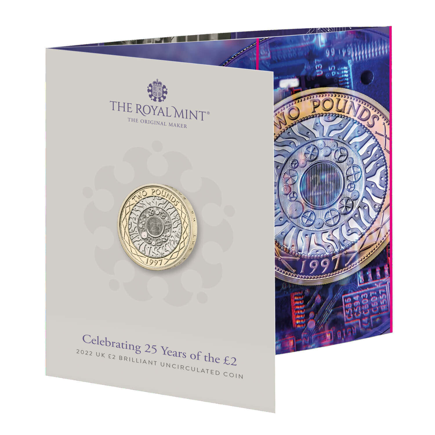 2022 £2 25 Years of the £2 BUNC Coin