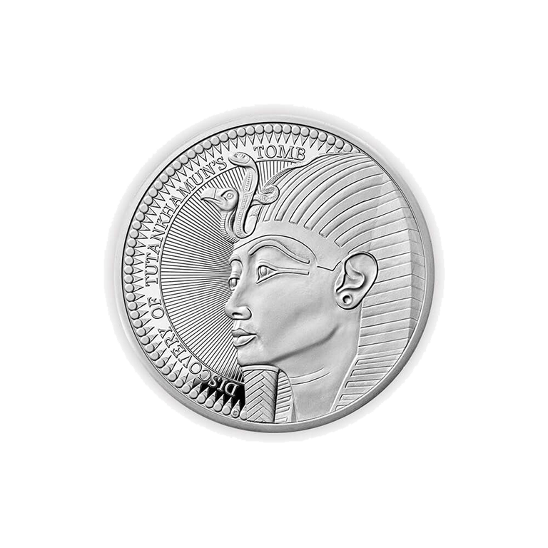 2022 100th Anniversary of the Discovery of Tutankhamun's Tomb Silver Proof PNC