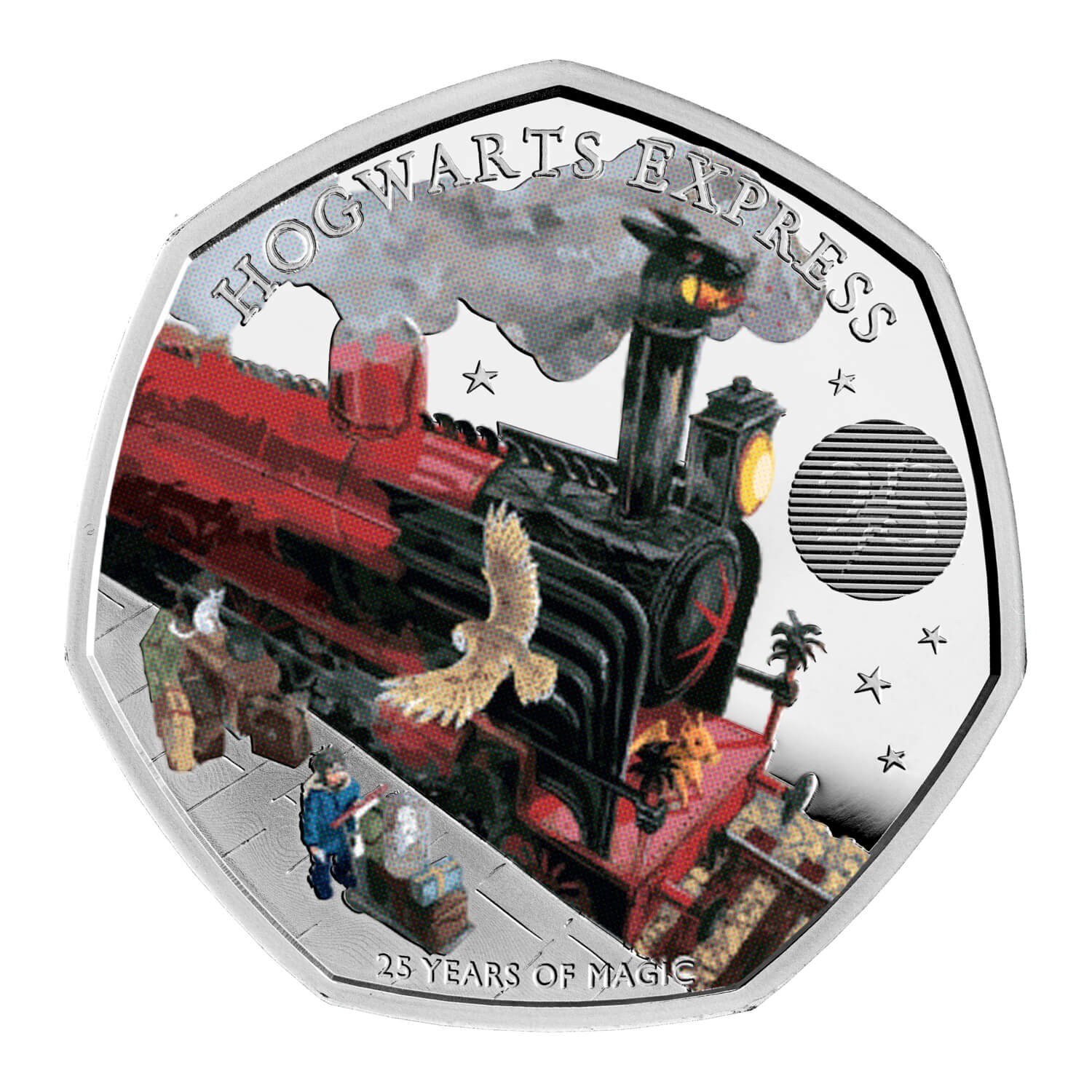 2022 50p Hogwarts Express Silver Proof Coin