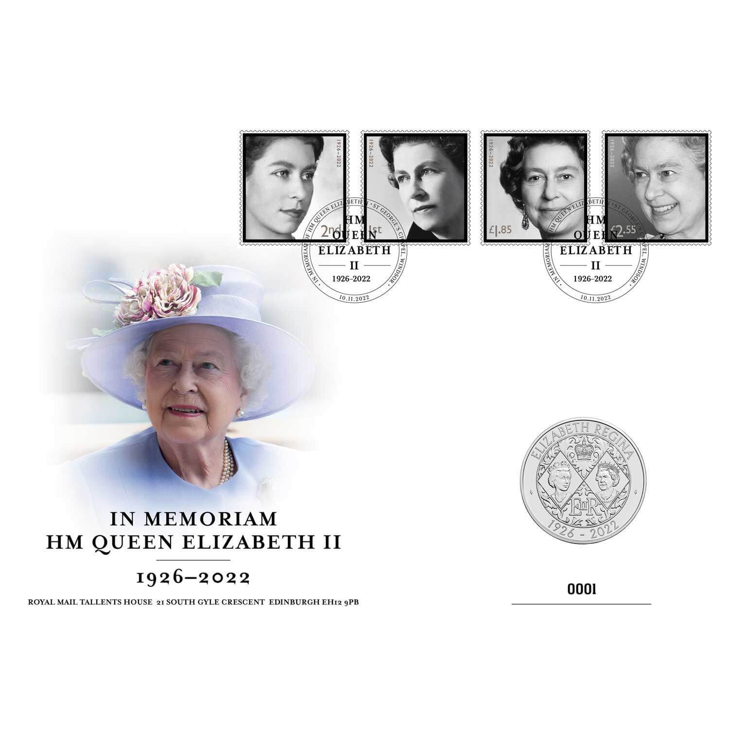2022 £5 Her Majesty Queen Elizabeth II BUNC PNC