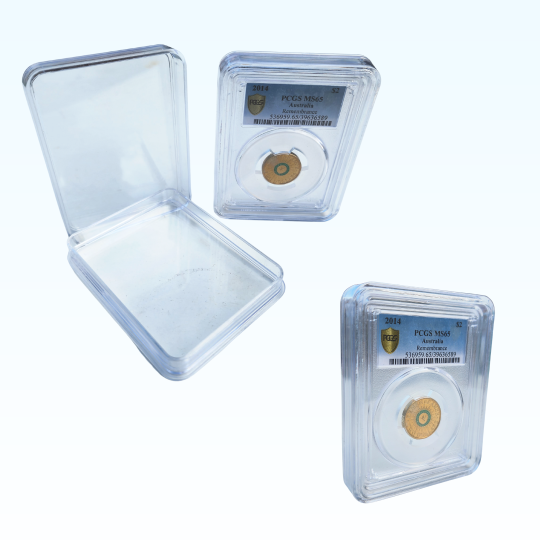 Graded Coin Protector and Storage Box