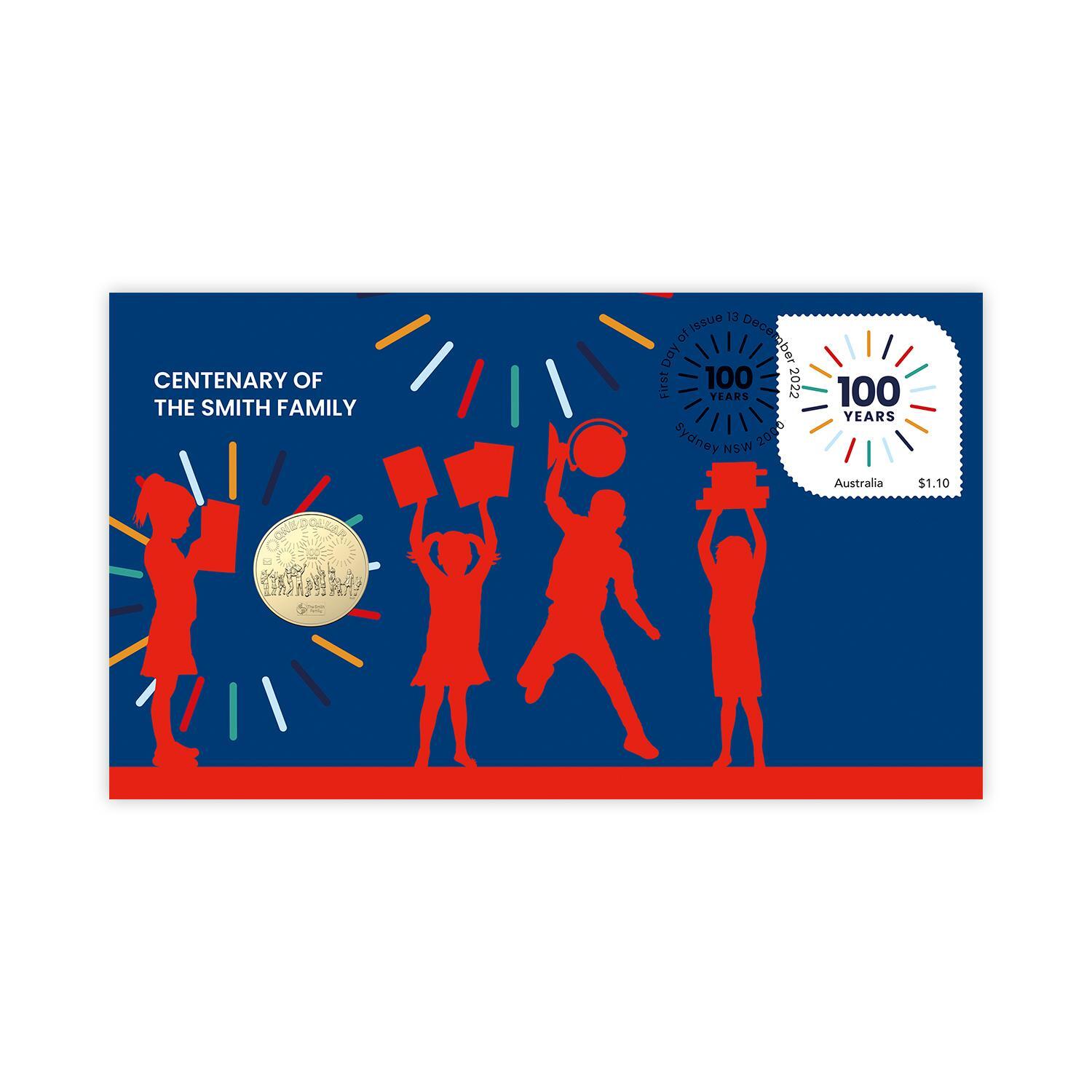 2022 $1 Centenary of the Smith Family PNC