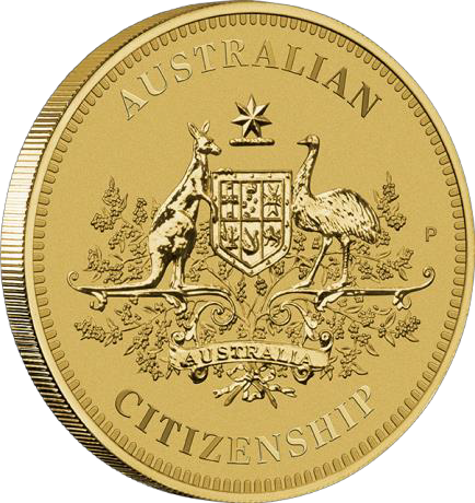 2023 $1 Australian Citizenship UNC Coin