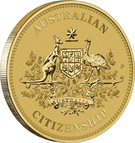 2024 $1 Australian Citizenship UNC Coin