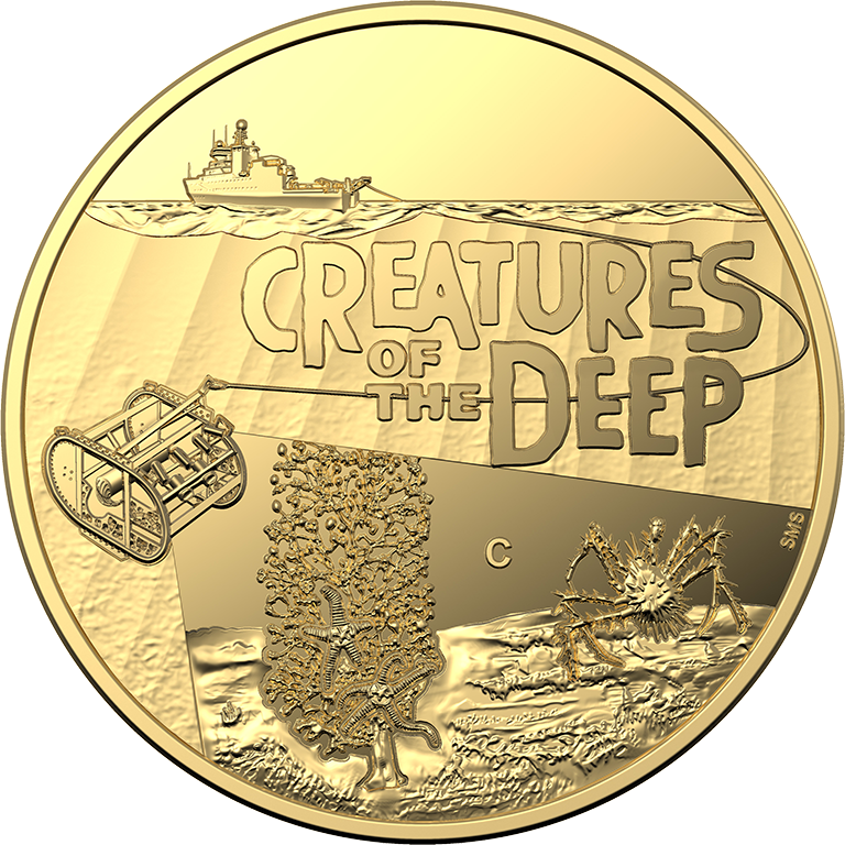 2023 $10 Creatures of the Deep 'C' Mintmark Gold Proof Coin