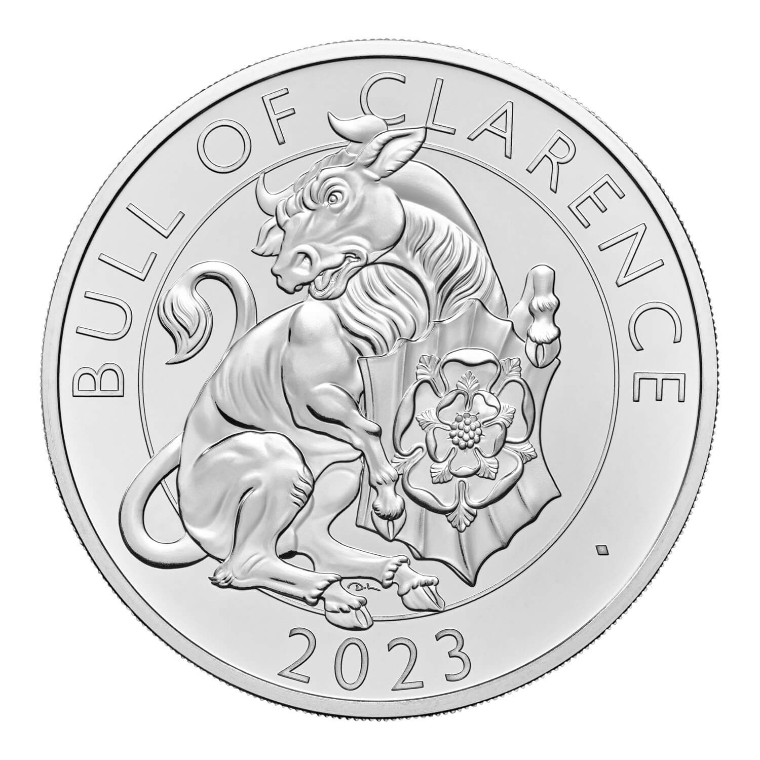 2023 £5 Royal Tudor Beasts the Bull of Clarence BUNC Coin