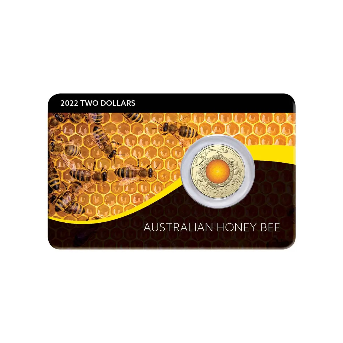 2022 $2 Honey Bee Coloured Coin Pack