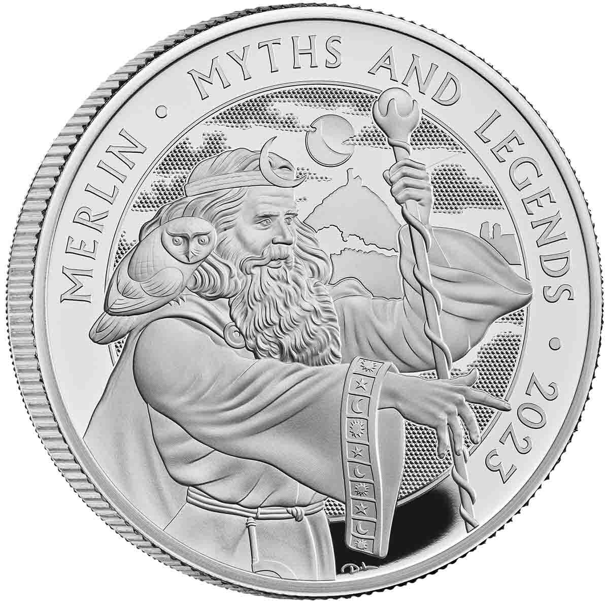 2023 £2 Myths and Legends Merlin Silver Proof Coin