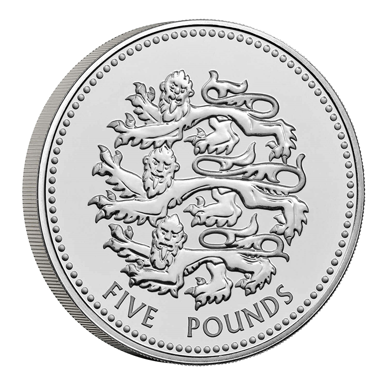 2023 £5 Pride of England Brilliant UNC Coin