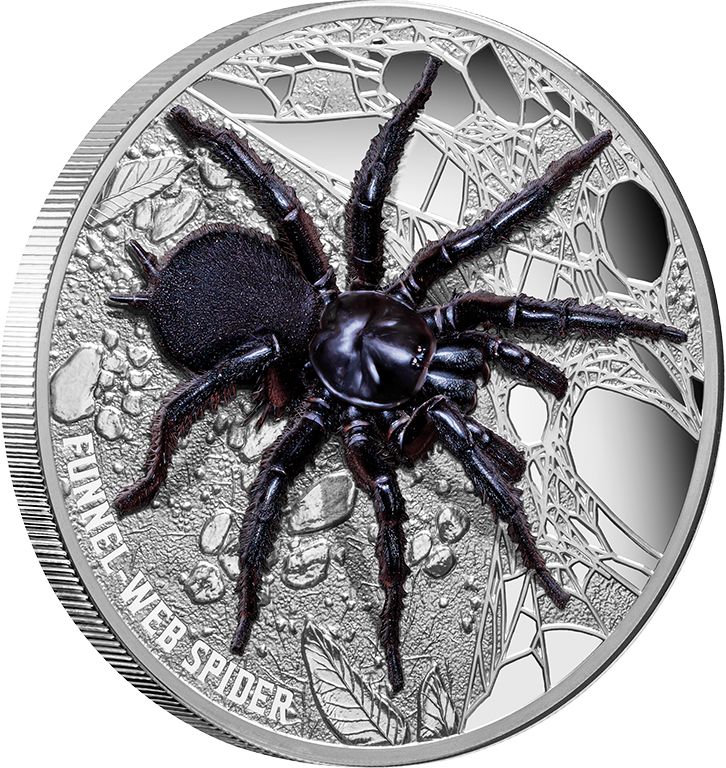 2023 $10 Funnel Web Ultra High Relief 5oz Silver Proof