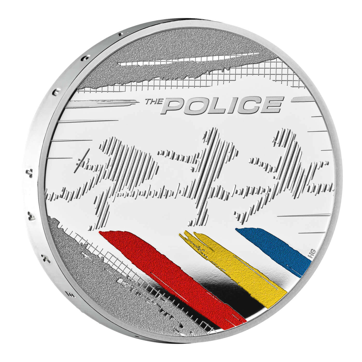 2023 £2 The Police 1oz Silver Proof Coin