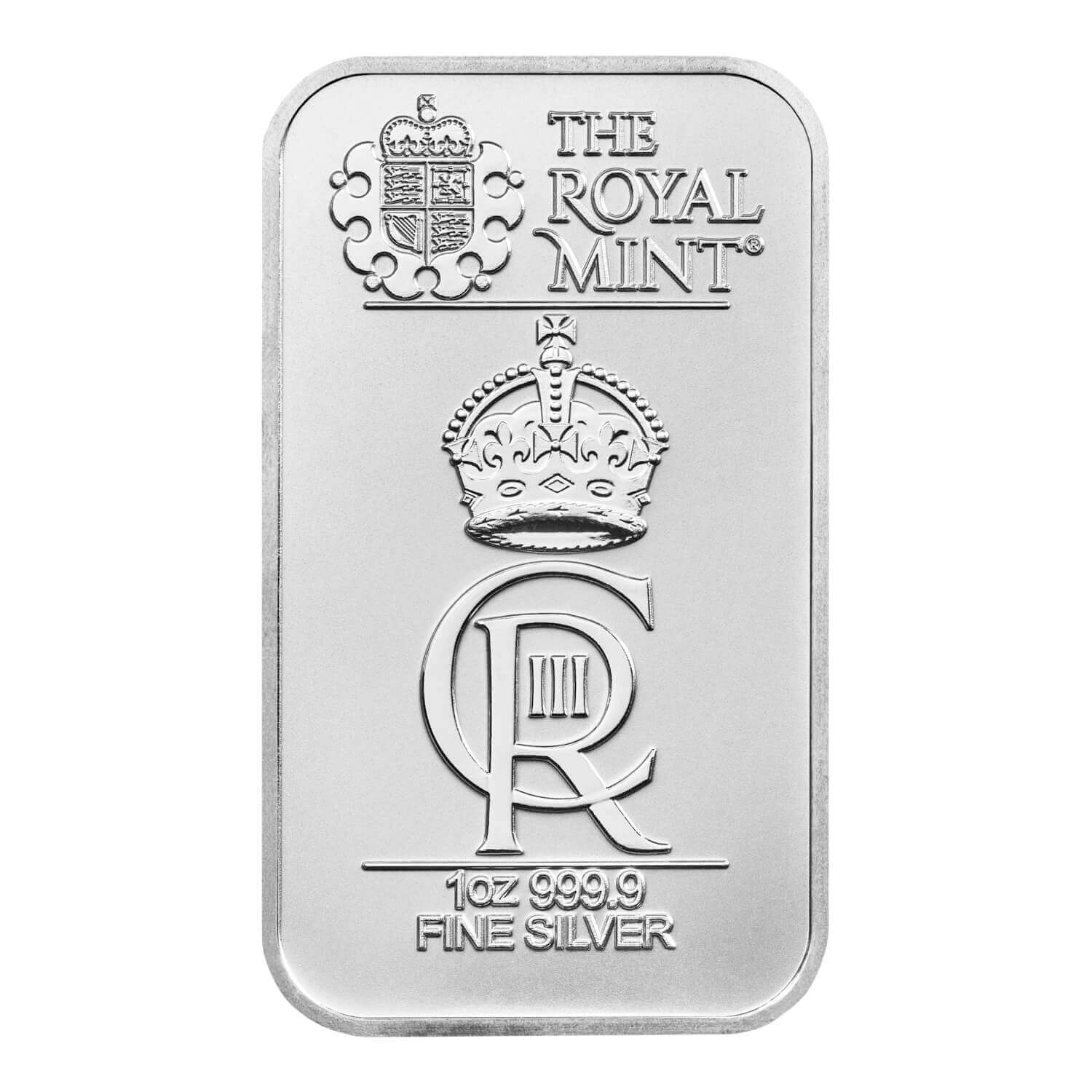 The Royal Celebration 1oz Silver Bullion Minted Bar