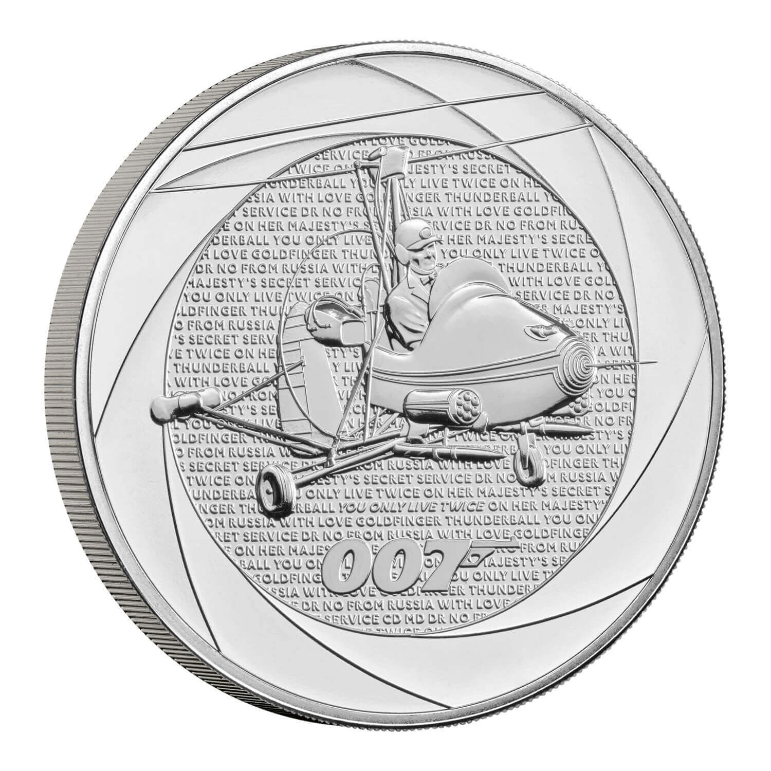 2023 £5 Bond Films of the 1960's BUNC Coin