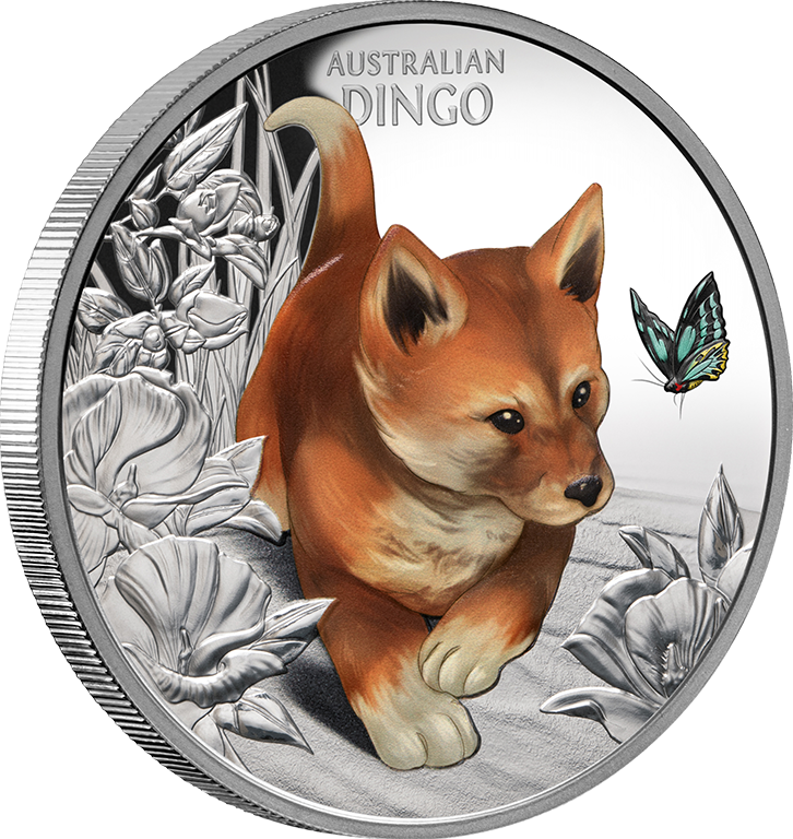 2024 $1 Australian Baby Dingo 1oz Silver Proof Coin