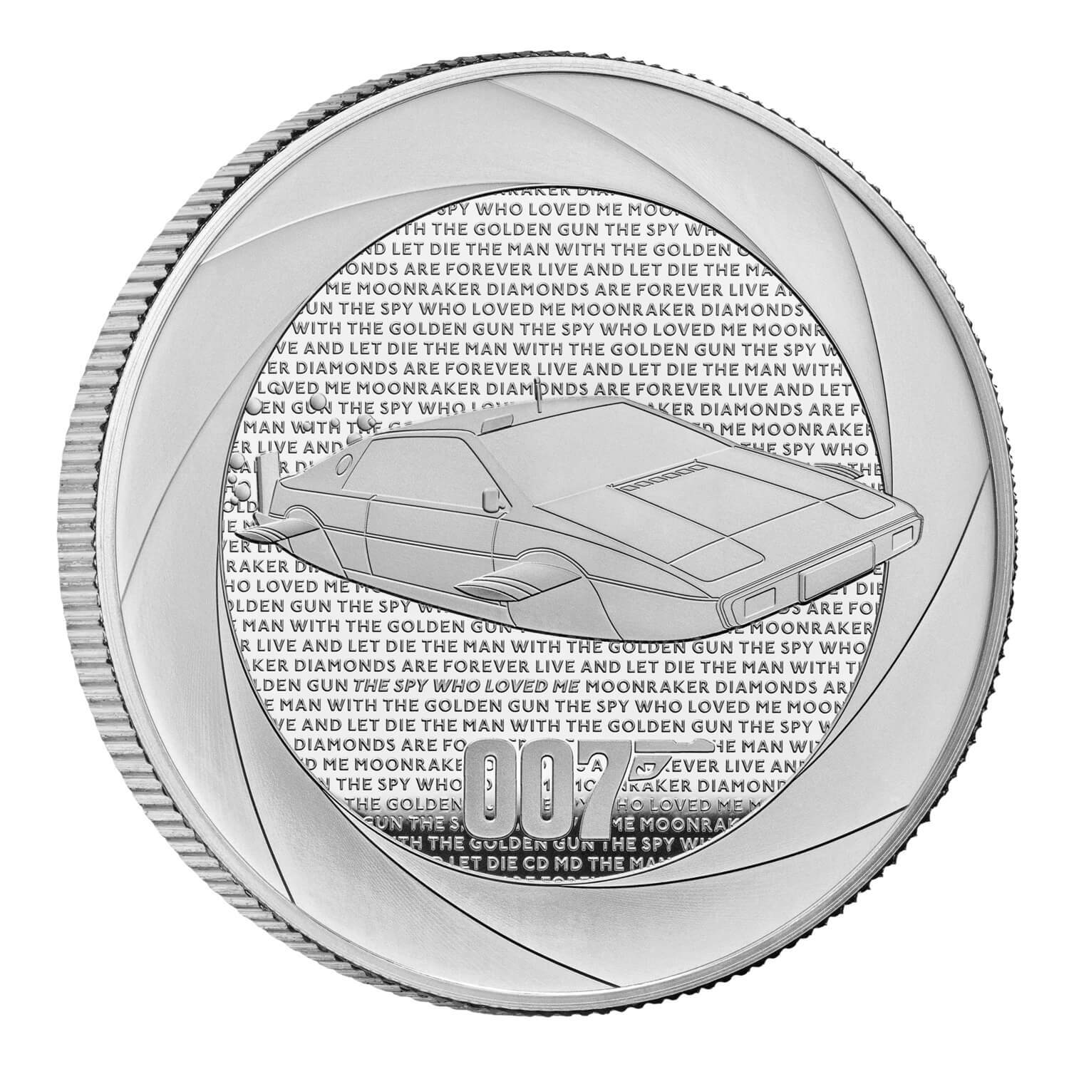 2023 £2 Bond Films of the 1970's 1oz Silver Proof Coin