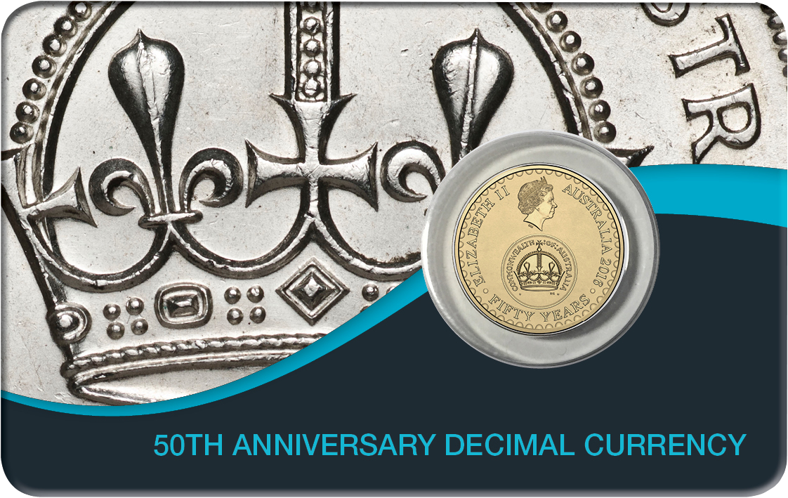 2016 $2 50th Anniversary of Decimal Currency Coin Pack New