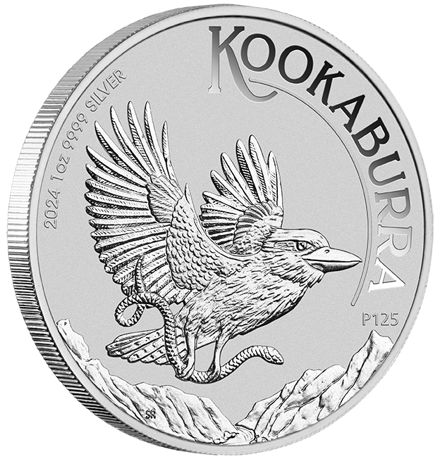 2024 $1 Kookaburra 1oz Silver Bullion Coin