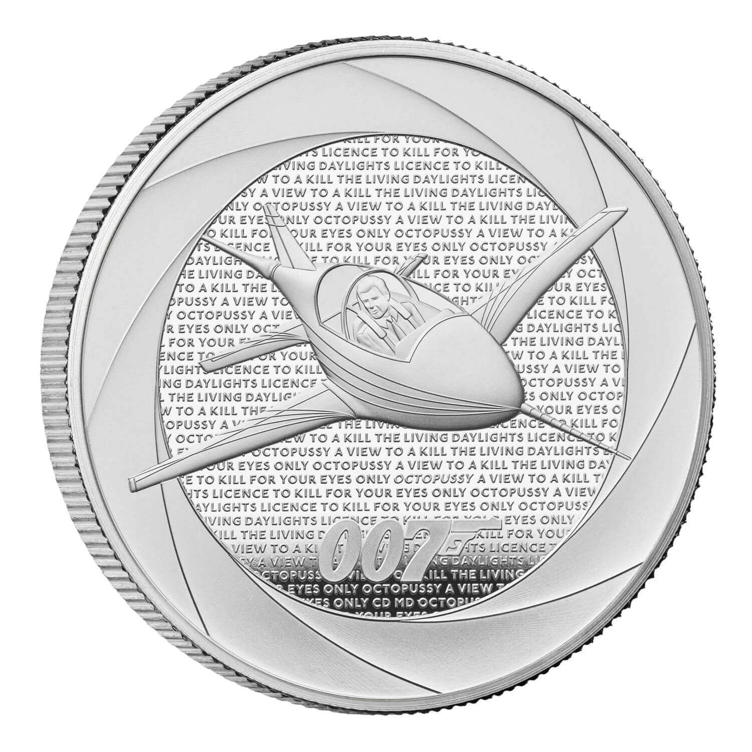 2024 £2 Bond Films of the 1980's 1oz Silver Proof Coin