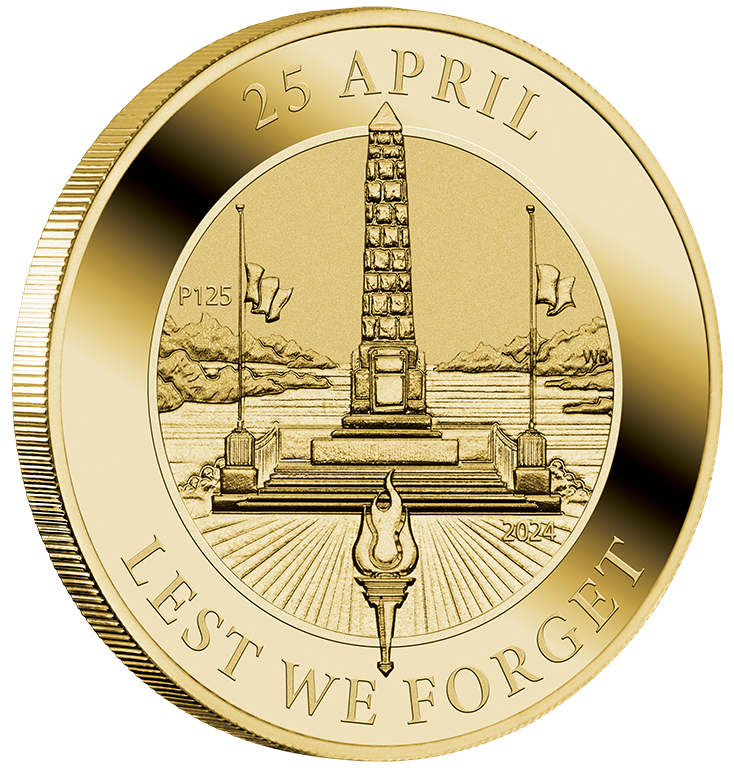 2024 $1 ANZAC Day Coin on Card