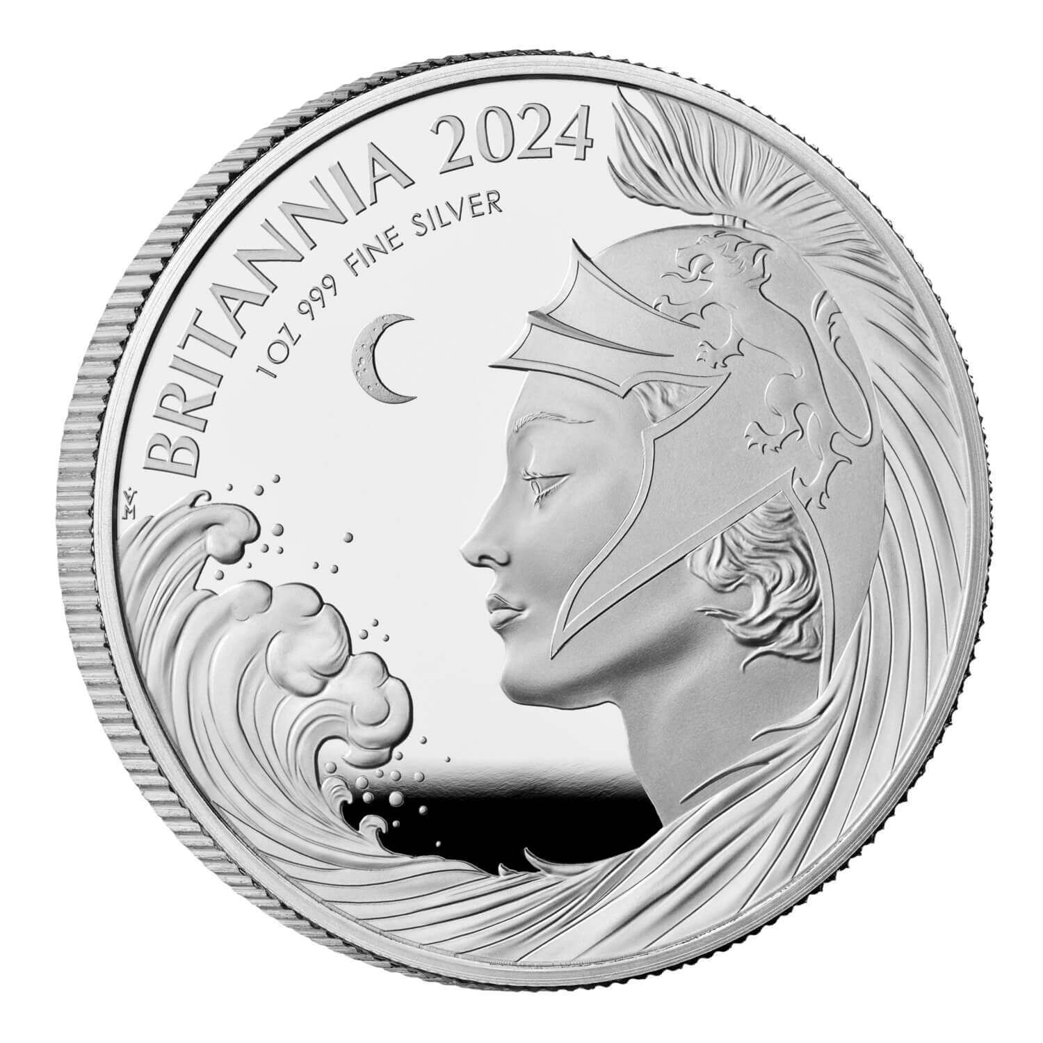 2024 £2 Britannia 1oz Silver Proof Coin