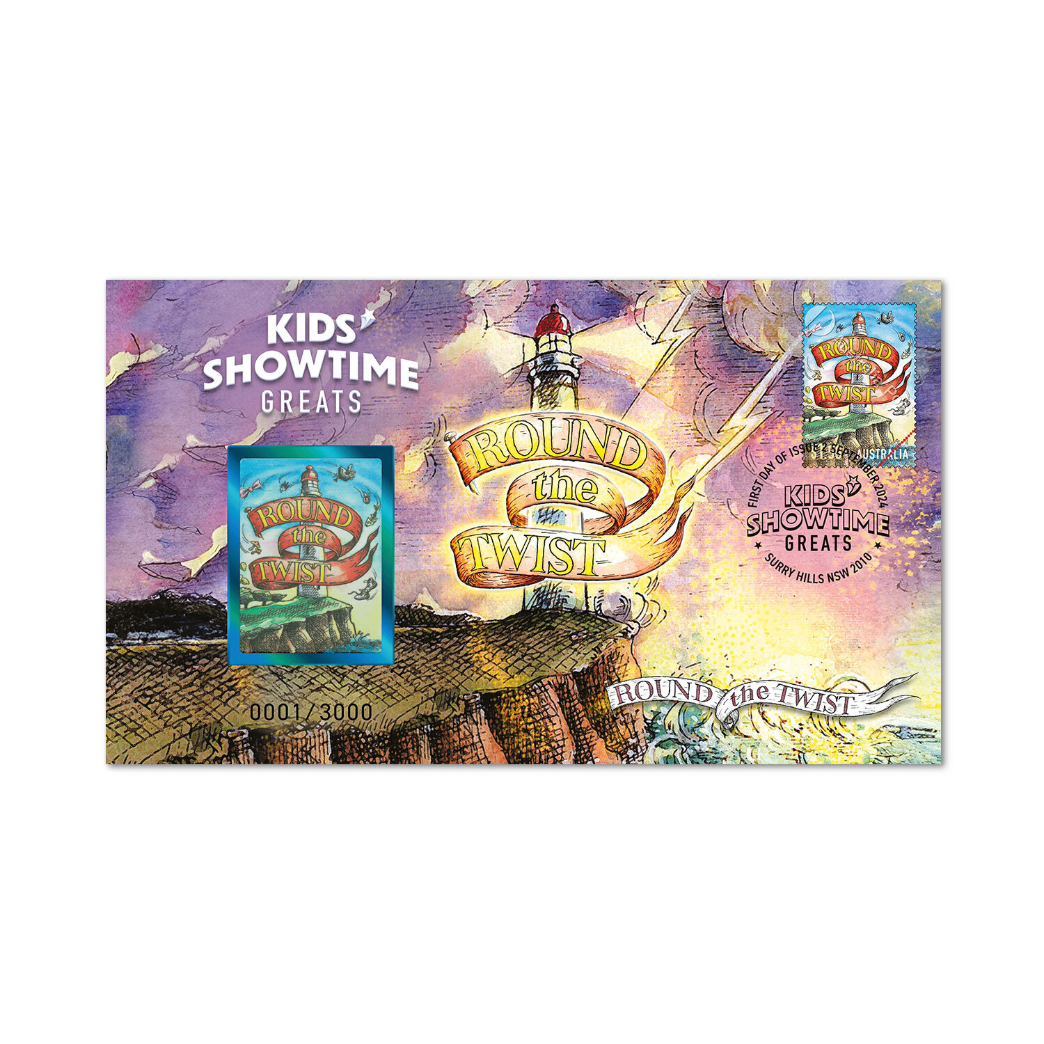 Kids' Showtime Greats Medallion Cover – Round The Twist